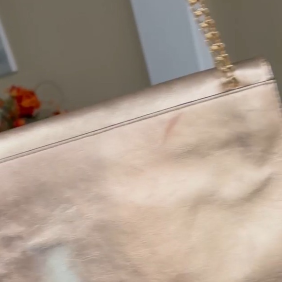 Michael Kors Metallic Gold Clutch - Picture 8 of 9